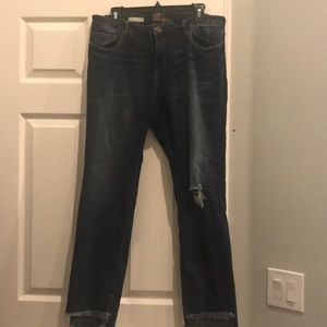 Kut from the Kloth Emma Ankle Straight Leg👖